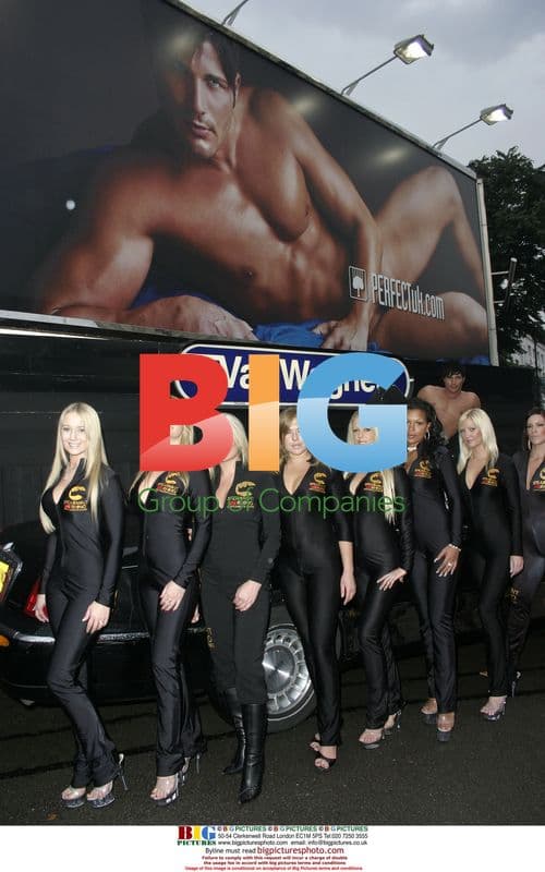 Spearmint Rhino Dancers Assist Lorenz at Single Launch