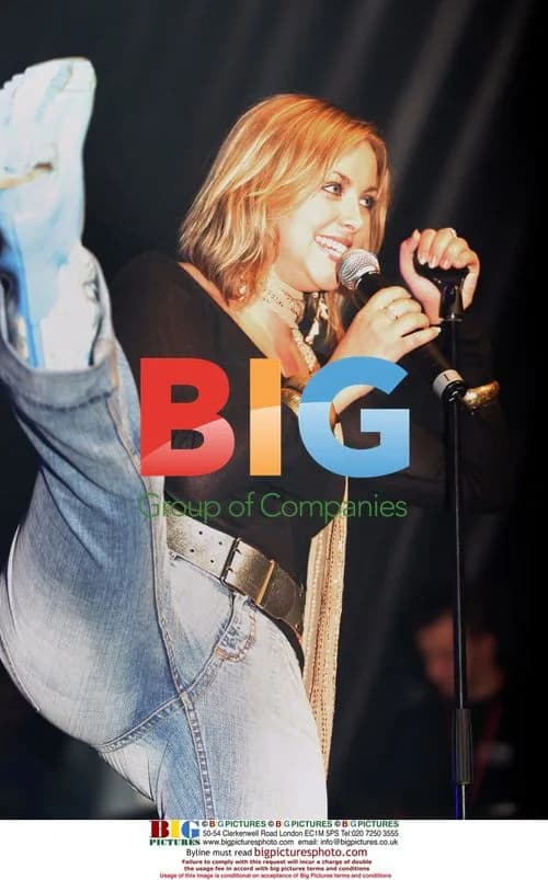 Charlotte Church Performs at Mardi Gras in Cardiff