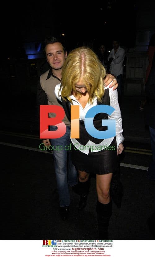 Shane Filan of Westlife Out with Wife