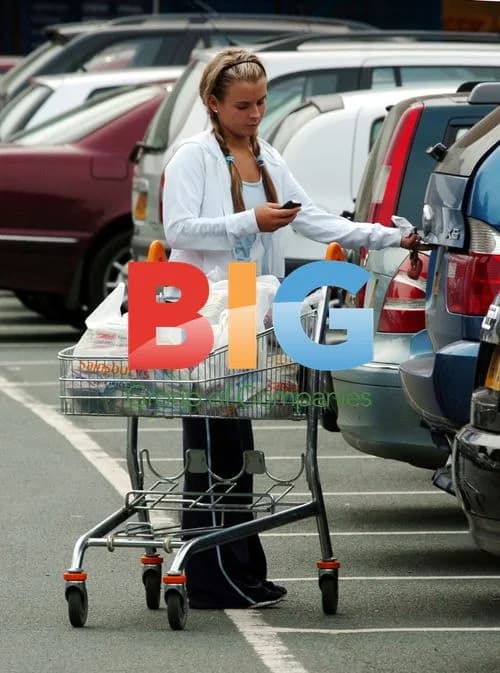 Coleen McLoughlin Shopping at Sainsbury\'s