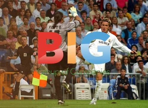 David Beckham injury at Real Madrid vs Celta match
