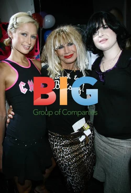 Paris Hilton, Betsy Johnson, and Kelly Osbourne at Fashion Show