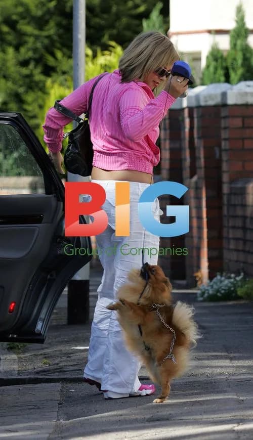 Charlotte Church Returns Home with Dogs