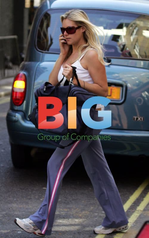 Abi Titmuss Visits Gym and Pret A Manger