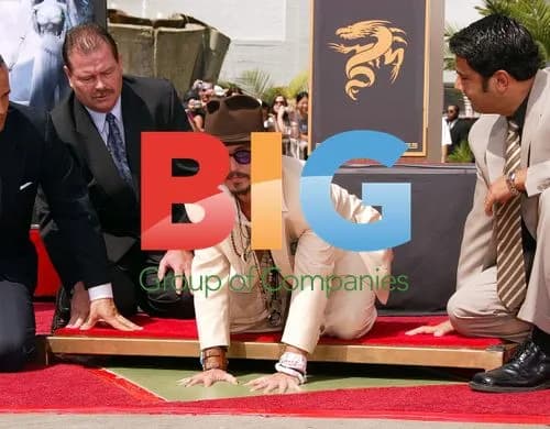 Johnny Depp Hand and Footprint Ceremony