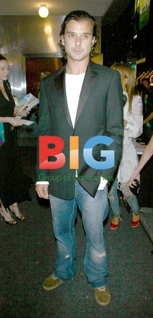 Gavin Rossdale at Fashion Week in NYC