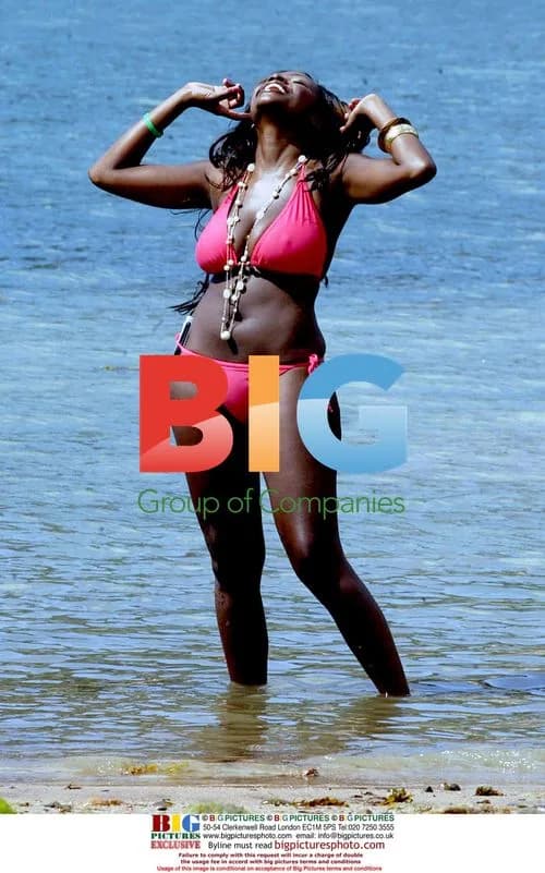 Makosi Musambasi in Jersey Photoshoot