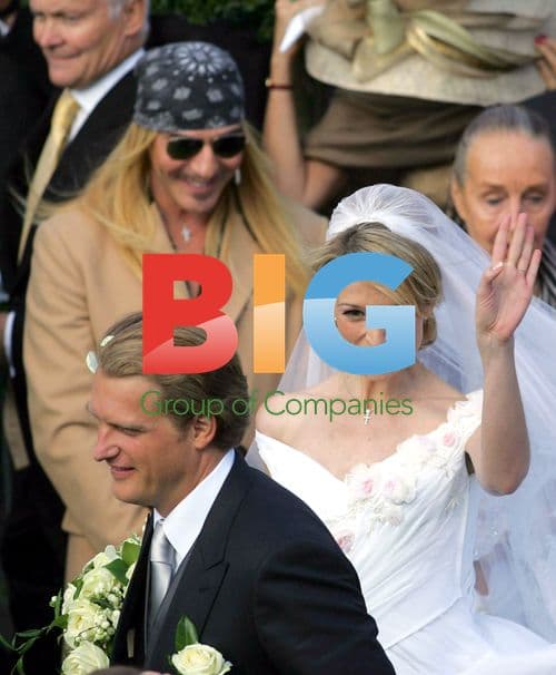 John Galliano at Delphine Arnault's Wedding