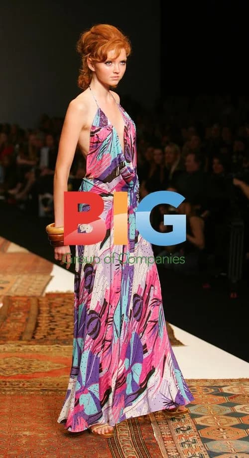 Lily Cole at Julien McDonald Show