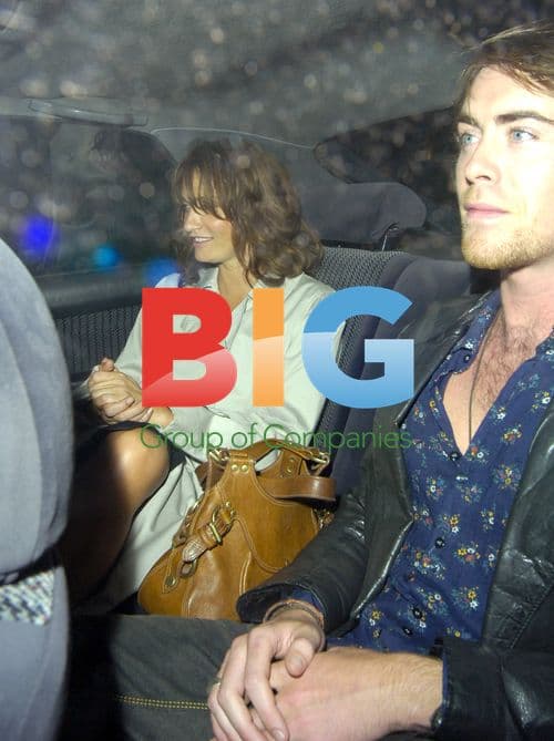 Sarah Parish Arriving at Theatre