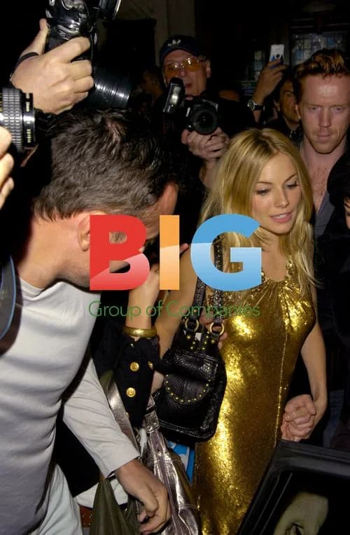 Sienna Miller and Jude Law at Kabaret