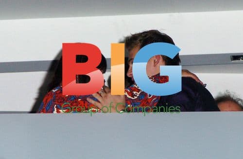 Singer Lee Ryan and Fashion Editor Hilary Alexander at Nobu