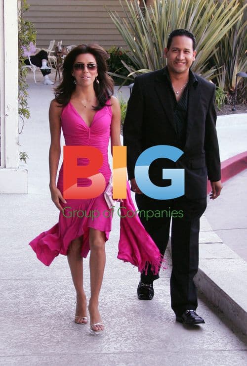 Eva Longoria and Friend Attend Wedding