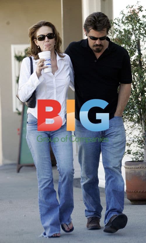 Diane Lane and Josh Brolin Out for Lunch in Los Angeles