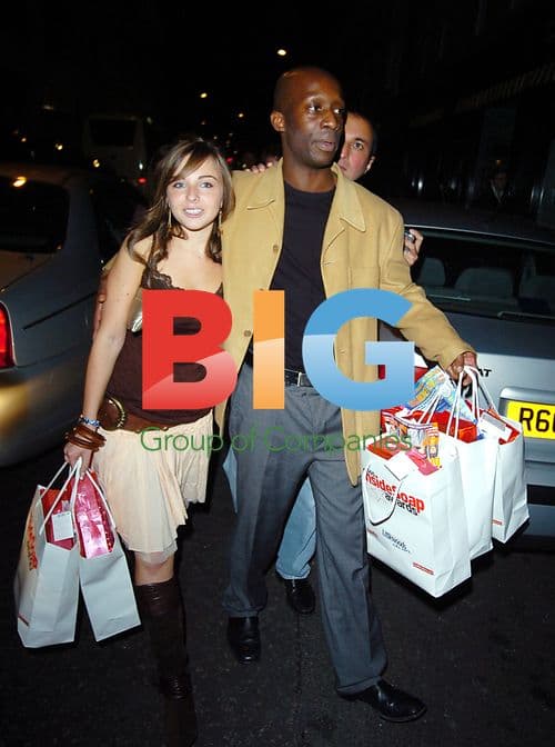 Louisa Lytton and Joseph Kpobie at Inside Soap Awards 2005