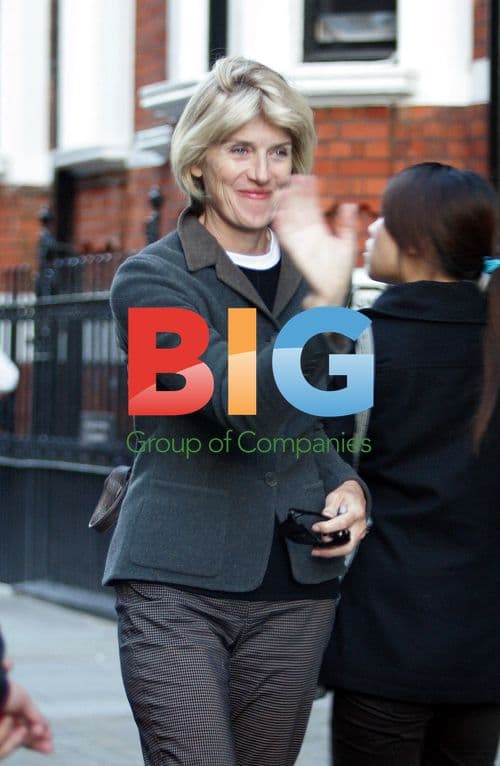 Selina Scott Spotted in London