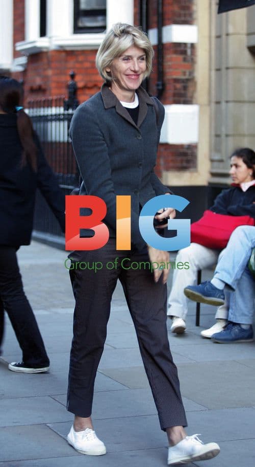 Selina Scott Spotted Out in London