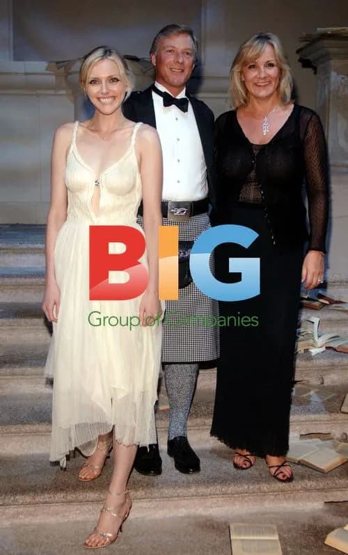 Model Sophie Dahl and James Pringle at Pringle fashion show