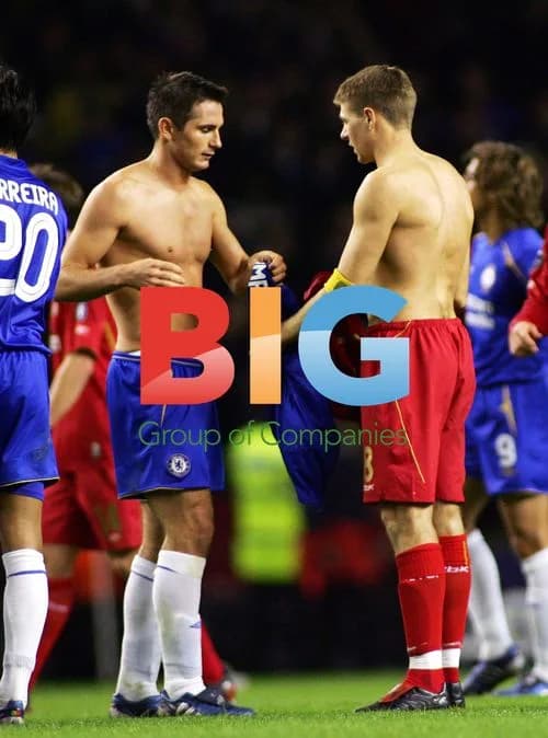 Gerrard and Lampard Shirt Swap