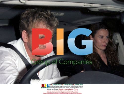 Gordon Ramsay and Wife at Ivy Restaurant