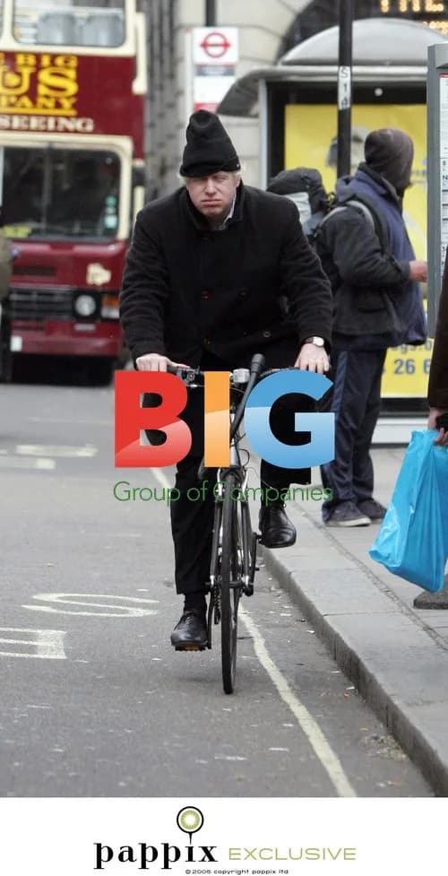 Boris Johnson Biking in London