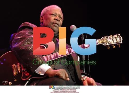 BB King Performs at Wembley Arena