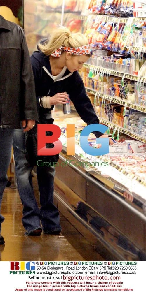 Jessica Simpson Grocery Shopping in Santa Fe