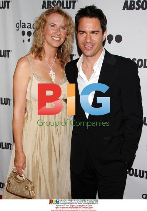 Eric McCormack and wife at GLAAD Awards