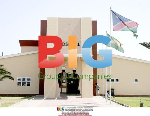 Angelina Jolie and Family at Namibia Beach Lodge