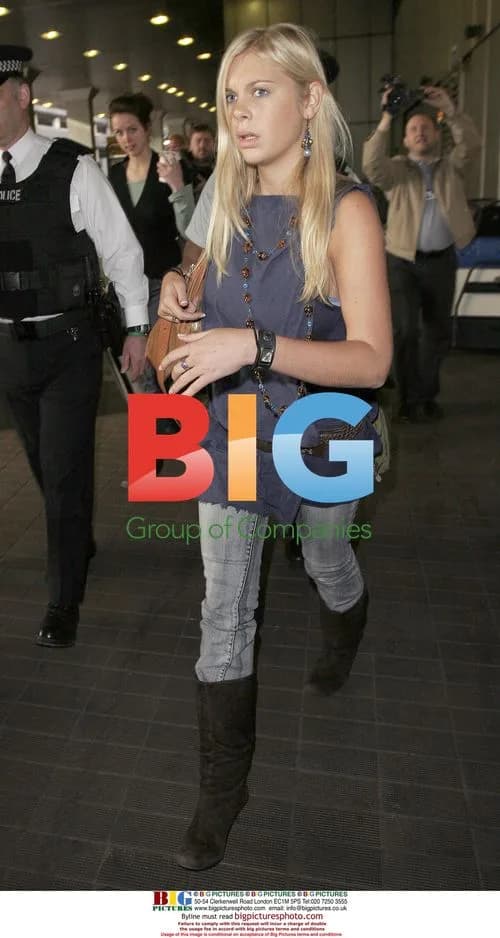 Prince Harry's girlfriend Chelsy Davy at Heathrow
