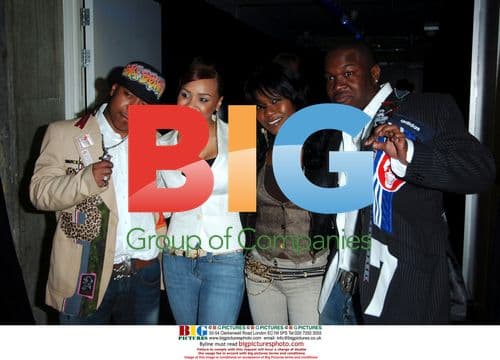 Pop Band Big Brovaz at London Fashion Show