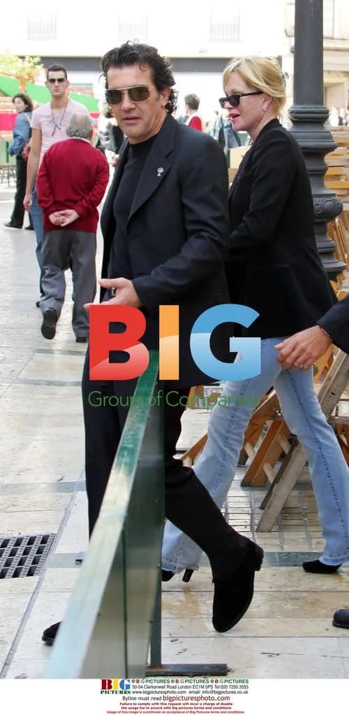 Antonio Banderas and Family on Holiday in Malaga