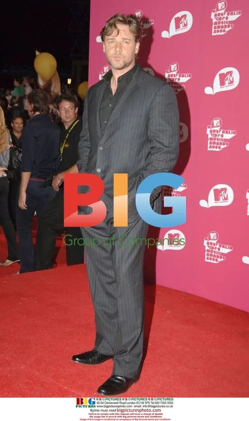 Russell Crowe at MTV Australia Video Music Awards 2006