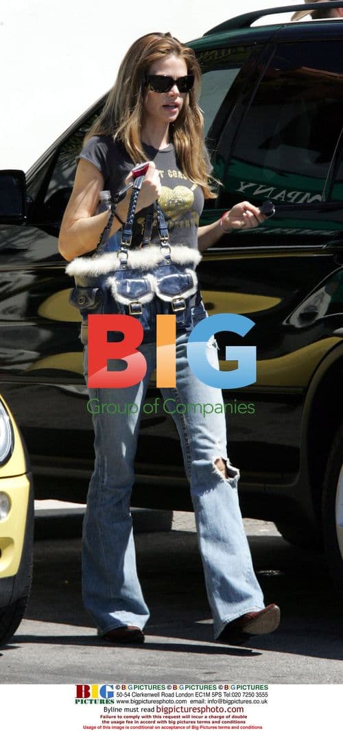 Denise Richards at Cross Creek Mall in Malibu