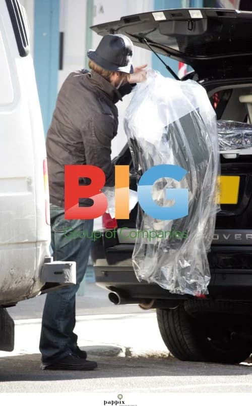 Liam Gallagher Doing Chores in London