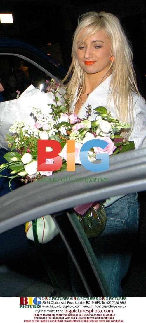 Chantelle Houghton and Preston at Nobu