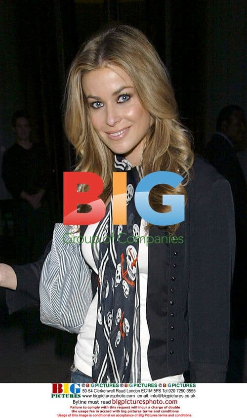 Carmen Electra Arriving at Hotel in London