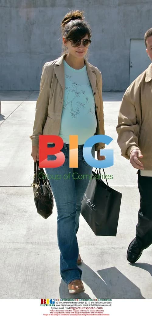 Pregnant Katie Holmes Shopping in LA