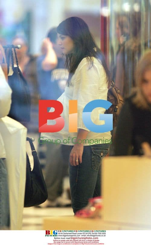 Katie Holmes Shopping Before Baby