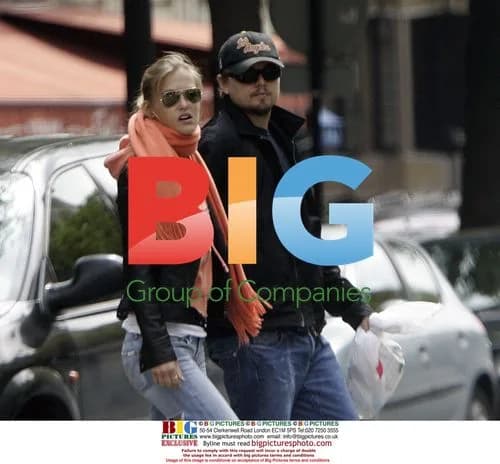 Leonardo DiCaprio and Bar Refaeli in Paris