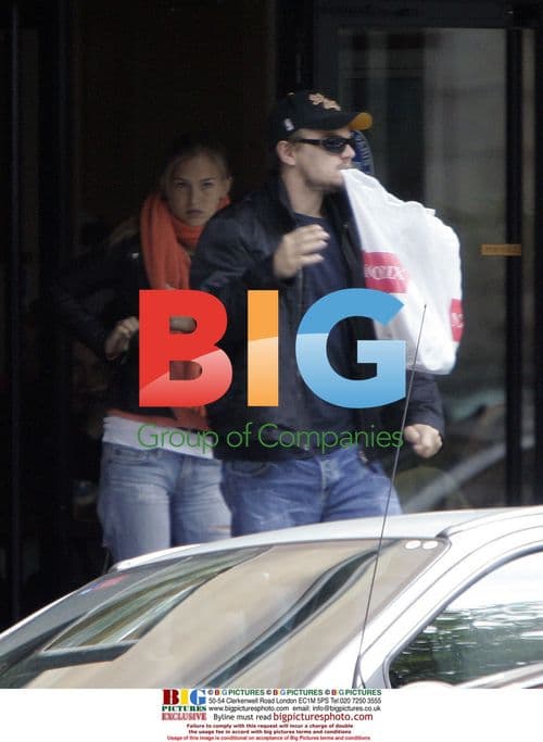 Leonardo DiCaprio and Bar Refaeli in Paris