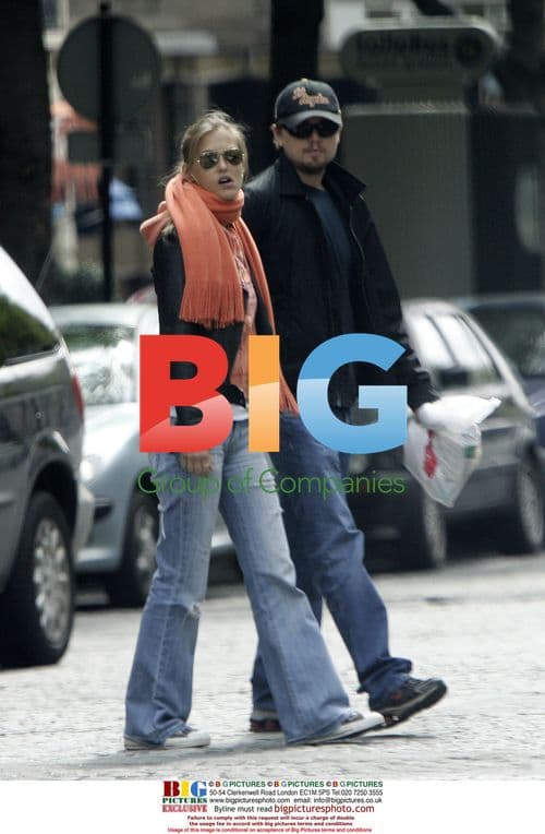 Leonardo DiCaprio and Bar Refaeli in Paris