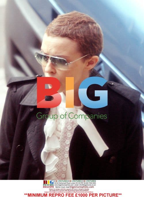 Kylie Minogue and Olivier Martinez in Paris