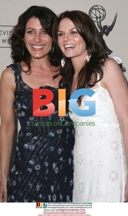 Lisa Edelstein and Jennifer Morrison at 'House' event