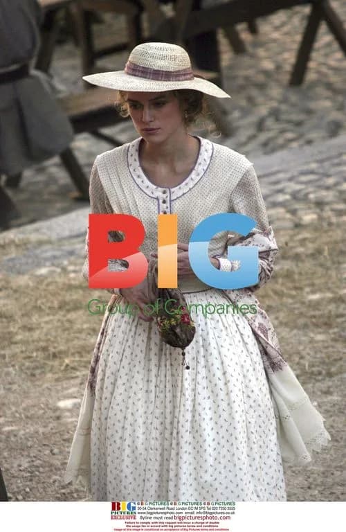 Keira Knightley and Rupert Friend on 'Silk' film set