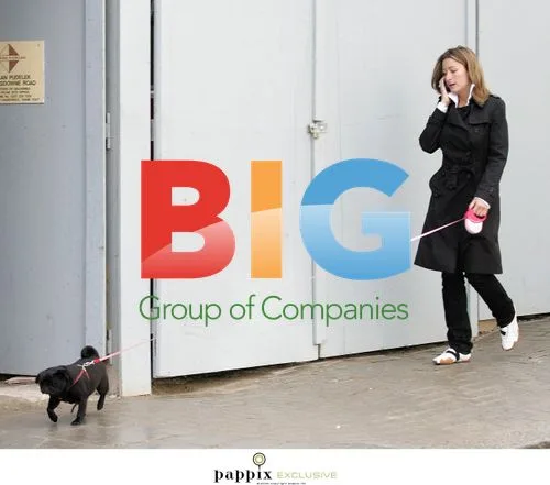 Rebecca Loos Walks Dog in London