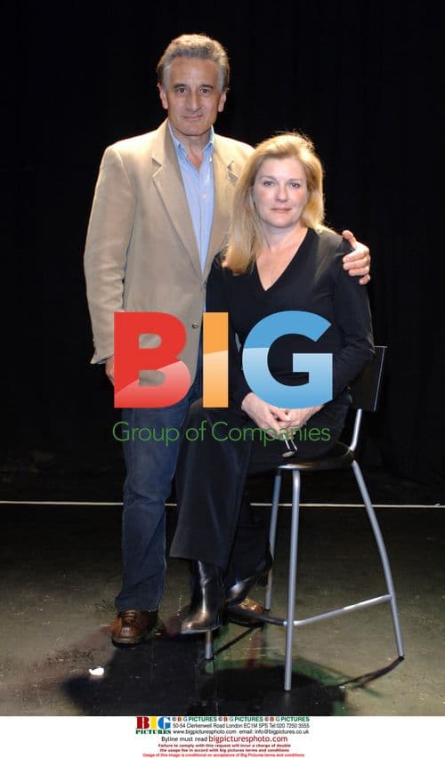 Henry Goodman and Kate Mulgrew at "The Exonerated" photocall