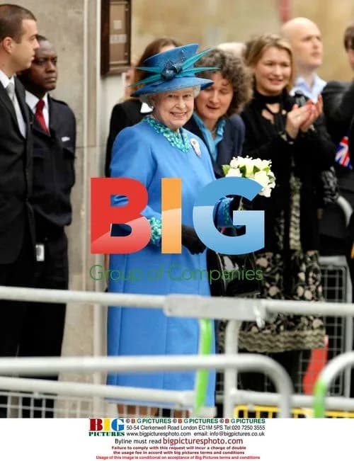 Queen and Prince Philip at BBC Broadcasting House