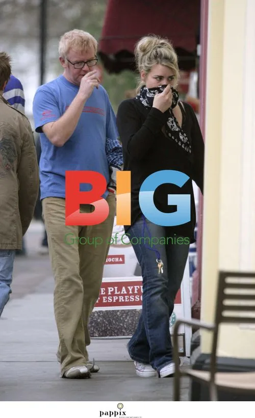 Billie Piper and Chris Evans at Tesco