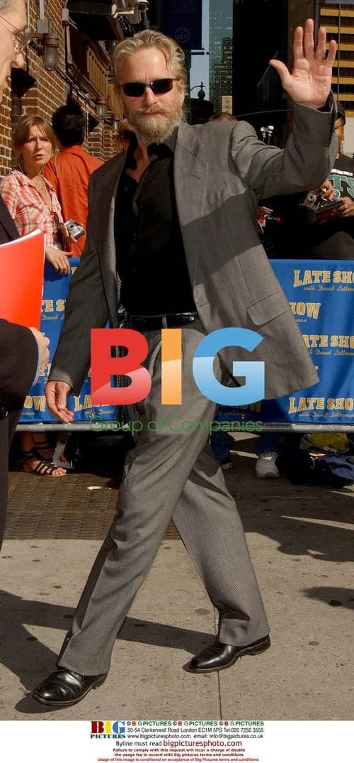 Michael Douglas on Late Show with David Letterman